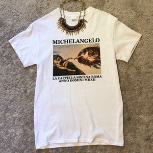 Michelangelo t shirt